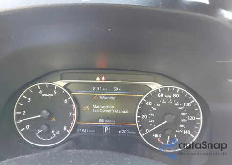 2021 Nissan Altima Sv Fwd from USA, damaged, VIN 1N4BL4DV9MN342736